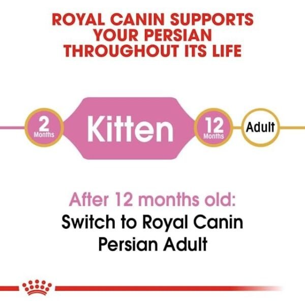Royal Canin Persian Kitten Dry Cat Food 2 Kg - Image 2